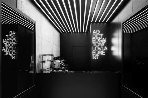 yves saint laurent café paris|Saint Laurent opens café, exhibition space at Rive Droite store in Paris.